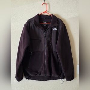 The North Face Brown Fleece Jacket Size L.